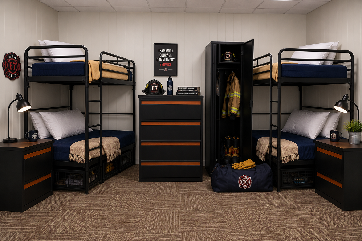 Bunk Room Firehouse