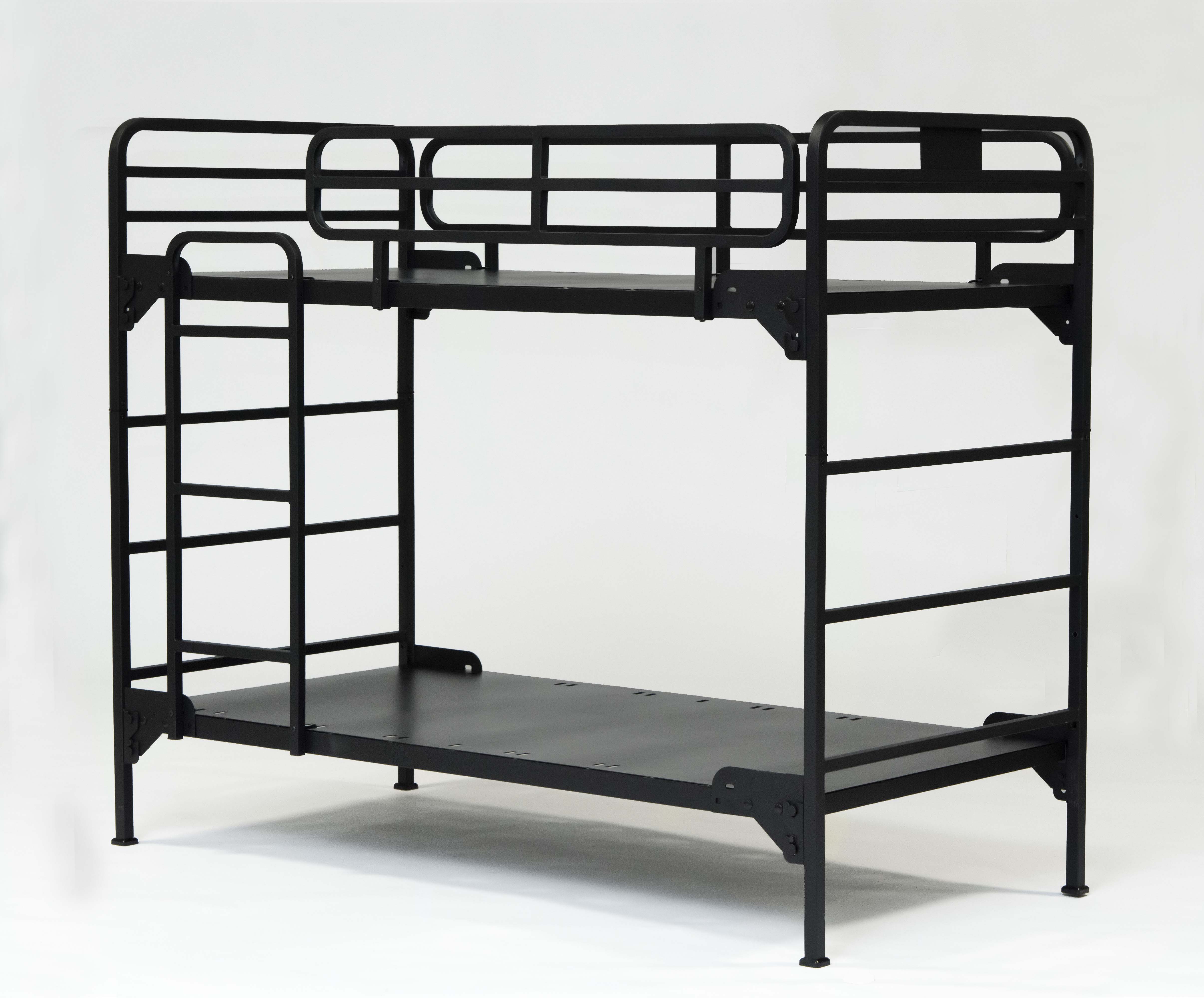 American Bedding Model 4500 Solid Panel Bunk Bed for Rugged Environments