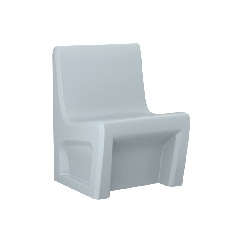 Sentinel Armless Chair - Grey