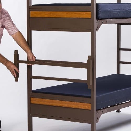 Platinum Collection Metal Bunk Bed for Institutions American Bedding